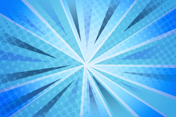 Μεσοτονικό μοτίβο και το φόντο μπλε ριγέ ακτίνες - Φωτογραφία, εικόνα