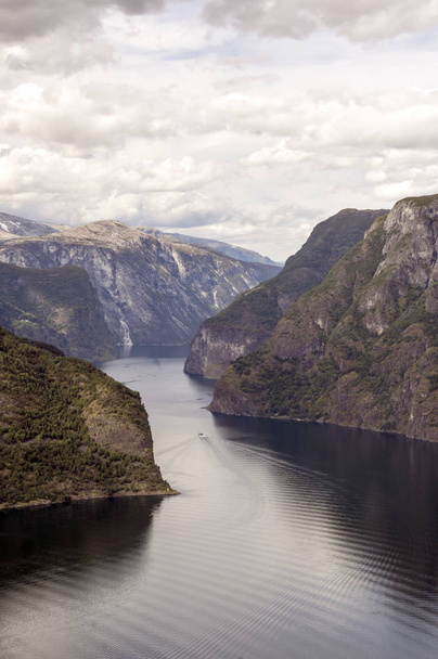 Fjords in the south of Norway on a sunny day - Foto, immagini