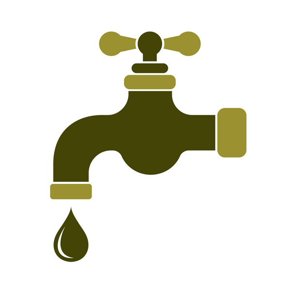 Water tap icon. Vector illustratio - Vector, Image