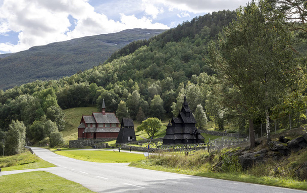 A belső Dél-Norvégia felhős-hegység. - Fotó, kép