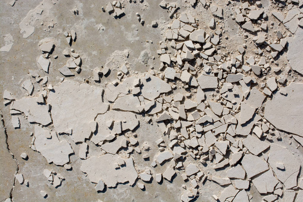 Żwirowe kamienie teksturowane jako abstrakcyjne tło grunge - Zdjęcie, obraz