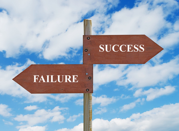SUCCESS vs FAILURE - Photo, Image