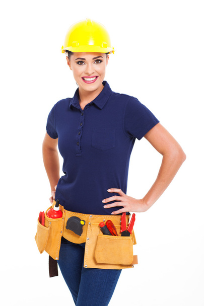 female contractor - Фото, зображення