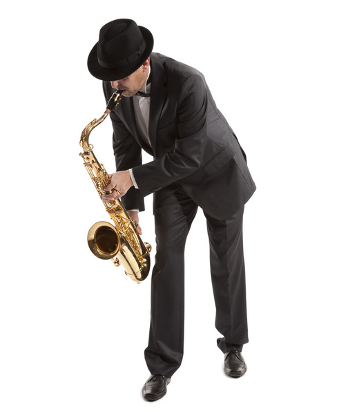 Saxophonist - Foto, Imagem