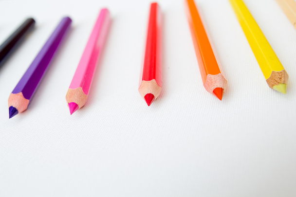 set of color pencils - 写真・画像
