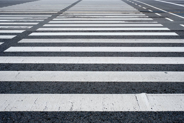 Crosswalk pedestrian crossing in the street - Photo, Image