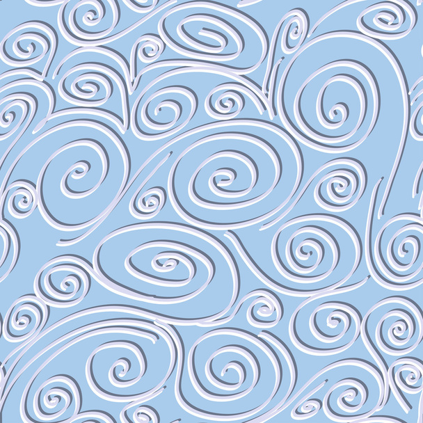 Seamless background with spirals - Vektori, kuva