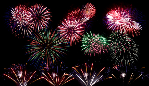 Colorful fireworks display - Photo, Image