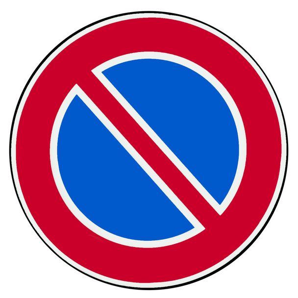 Kein Parken - Foto, Bild
