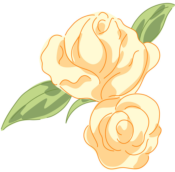 Rose Flower - Vektör, Görsel