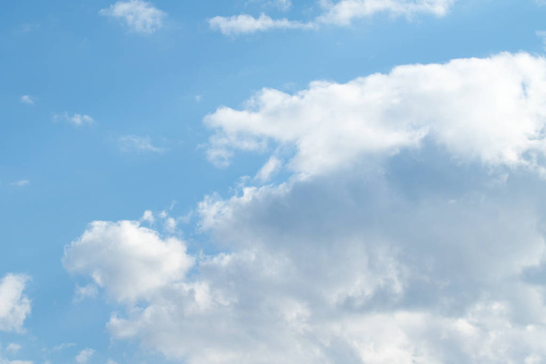 blue sky clouds background - Photo, Image