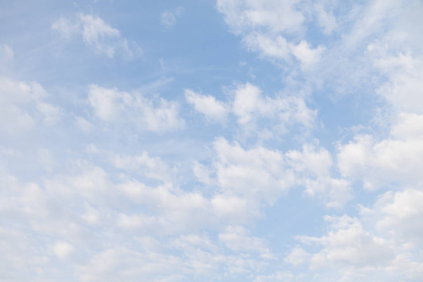 blue sky clouds background - Фото, изображение