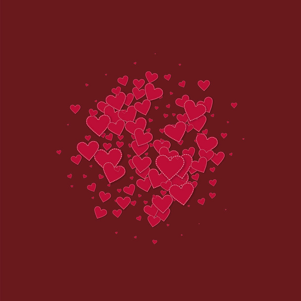 Red heart confetti background Stock Vector by ©natalya11 96298340