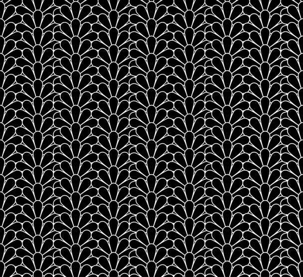 Japonský Kiku chryzantéma květinové vektor bezešvé vzor. - Vektor, obrázek