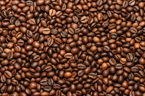aroma Coffee beans background - Fotoğraf, Görsel