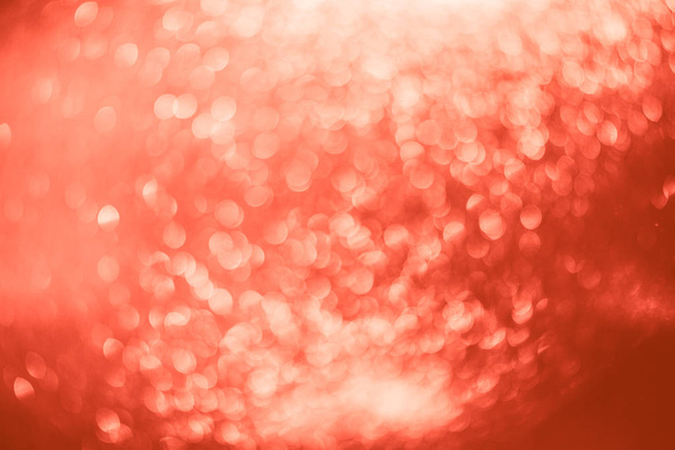 Valentine's Day background in living coral pantone color - Φωτογραφία, εικόνα