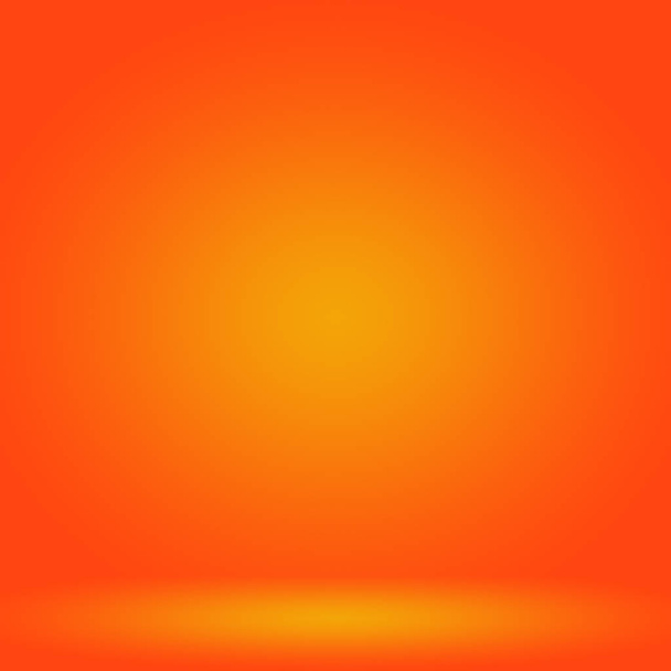Abstrakti sileä Oranssi tausta layout suunnittelu, studio, huone, web-malli, Business Report sileä ympyrä kaltevuus väri - Valokuva, kuva