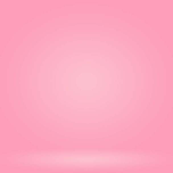 Streszczenie pusty gładki jasny różowy pokój studio tło, Użyj jako montaż do wyświetlania produktu, baner, szablon. - Zdjęcie, obraz