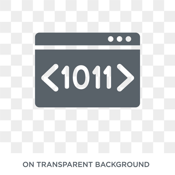 Icona del codice. Trendy flat vector Code icona su sfondo trasparente della collezione Programming. Uso del simbolo di codice riempito di alta qualità per web e mobile
 - Vettoriali, immagini