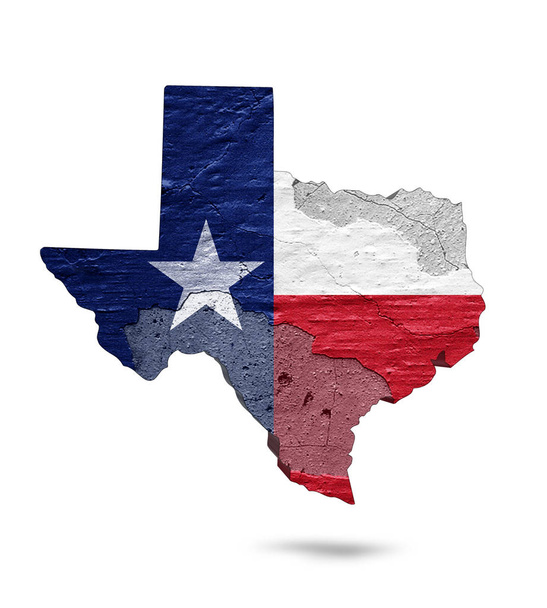 Texas achtergrond met kopie ruimte voor uw tekst - 3d illustratie     - Foto, afbeelding