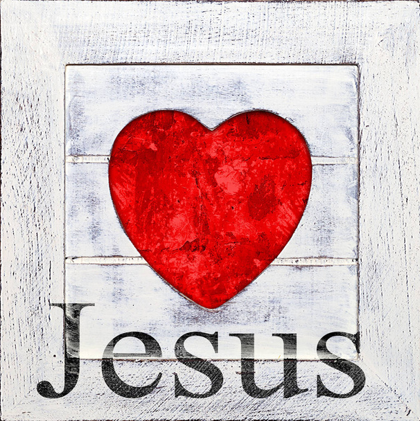 Αγαπώ τον Ιησού - θρησκευτικό. Φόντο, υφή - Φωτογραφία, εικόνα