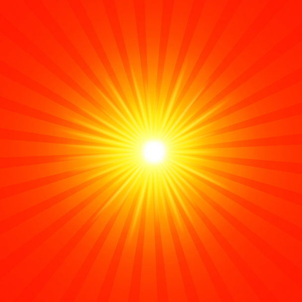 Abstracte achtergrond met de stralen van de zon - illustratie - Foto, afbeelding