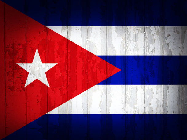  Куба прапора з копіюванням місця для тексту або зображень  - Фото, зображення