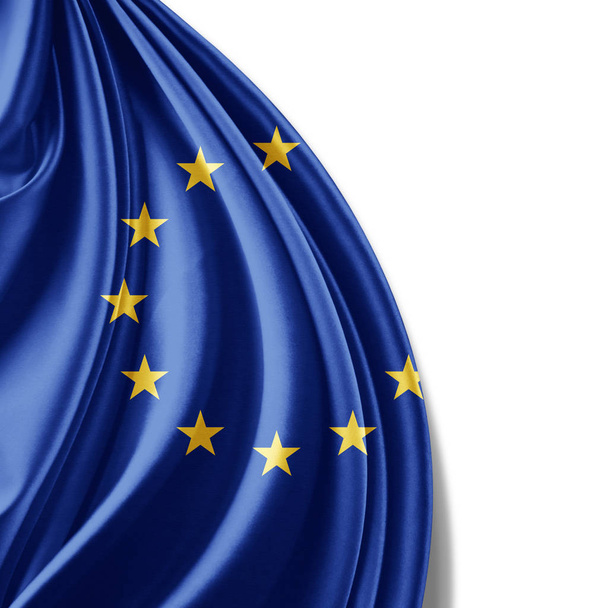 Bandiera dell'Unione Europea con spazio di copia per il testo o le immagini
 - Foto, immagini