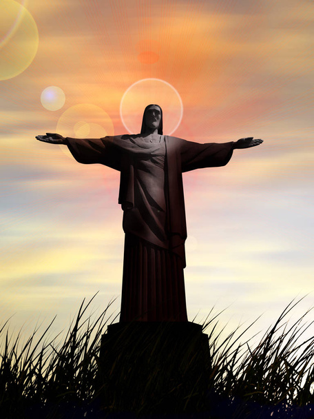 statue de Jésus-Christ - religieux
 - Photo, image