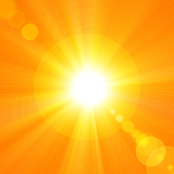 zon met stralen abstract achtergrond - afbeelding - Foto, afbeelding