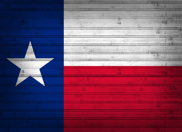 Flagą Teksasu z kopia przestrzeń dla tekstu lub obrazów  - Zdjęcie, obraz