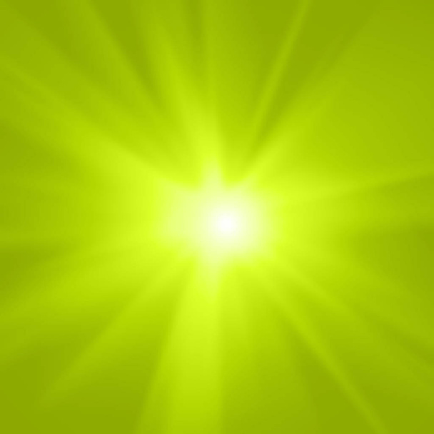 soleil avec des rayons fond abstrait - Illustration
 - Photo, image