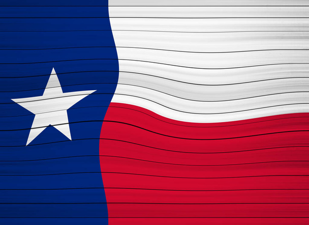 Texas bayrağı ile kopya alanı metin veya resimler  - Fotoğraf, Görsel