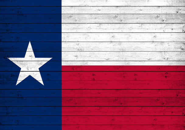 Vlag van Texas met kopie ruimte voor uw tekst of afbeeldingen  - Foto, afbeelding