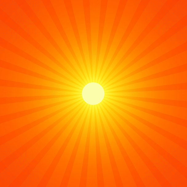 slunce s paprsky abstraktní pozadí - ilustrace - Fotografie, Obrázek