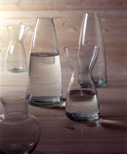 Glass jugs and glasses - Photo, Image