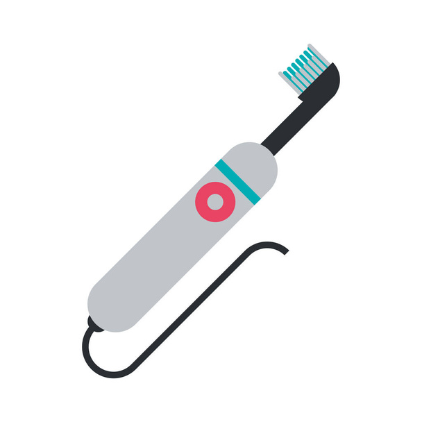 Electronic toothbrush device - Vector, Imagen