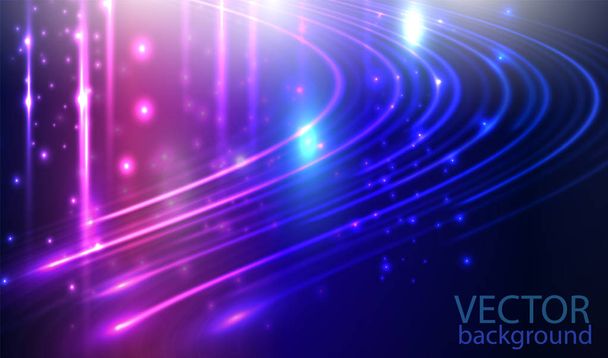 Lines composed of glowing backgrounds - Vector, afbeelding