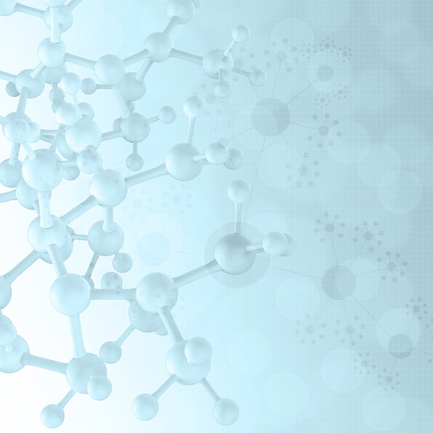Анотація медичного фону 3d молекул
 - Фото, зображення