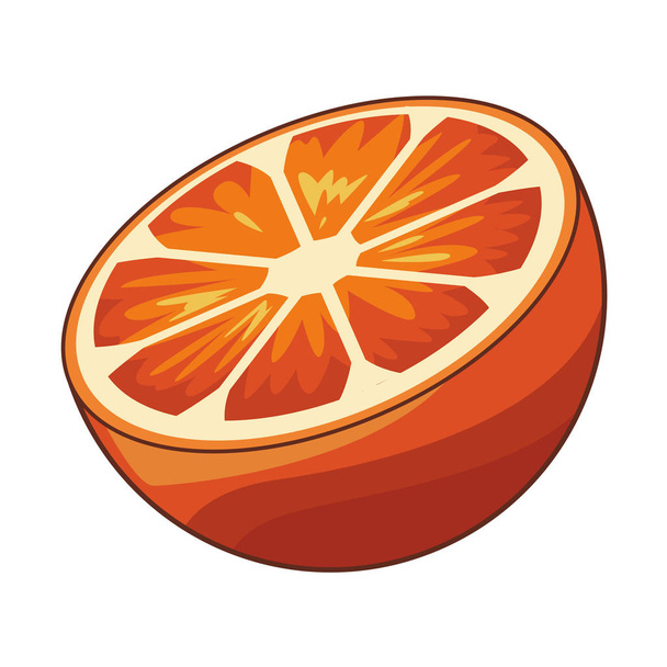oranžové izolované ikona - Vektor, obrázek