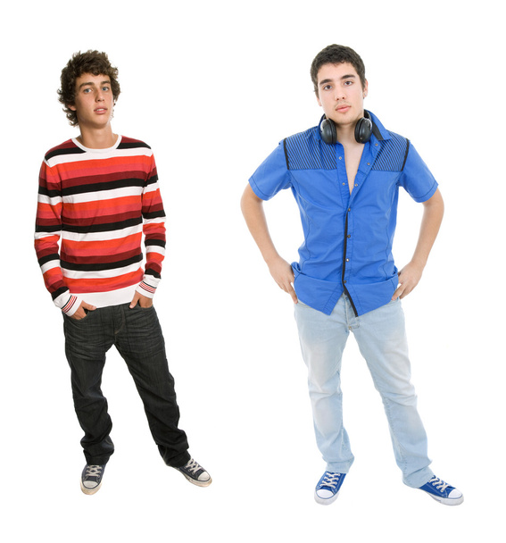 két fiatal férfi - Fotó, kép
