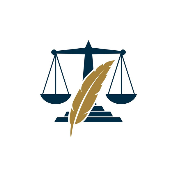 Масштаб шаблону логотипу справедливості
 - Вектор, зображення