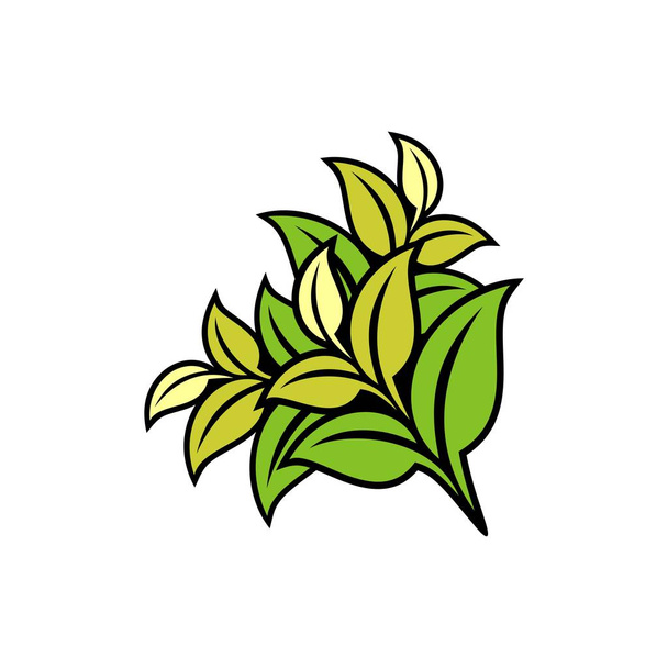 Abstract floral logo Template - Vektor, kép
