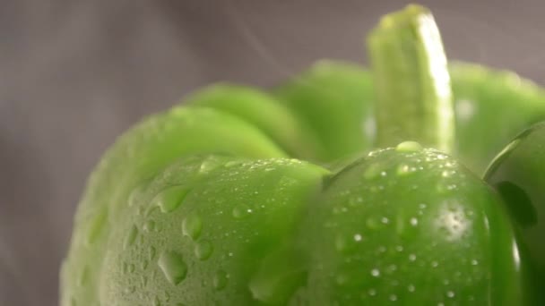 roterende groene peper - Video