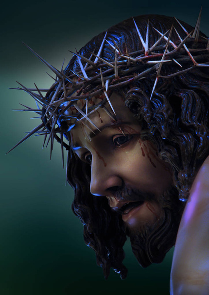 Jesus Crowned With Thorns - Photo, Image