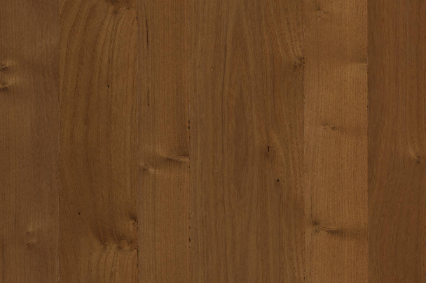 dark deep brown color walnut wood grain texture background backdrop surface wallpaper - Foto, Imagen