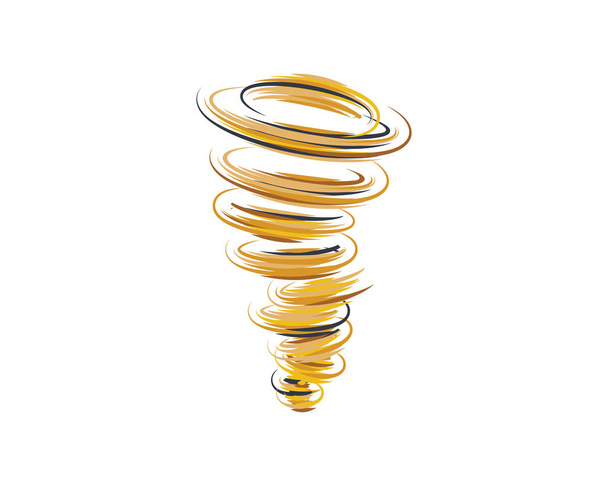 Tornado logo symbole vectoriel illustration design - Vecteur, image