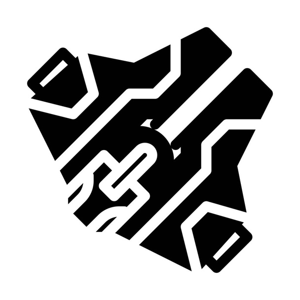 Giocattolo intercettore di luce, semplice illustrazione linea nera su sfondo bianco
 - Vettoriali, immagini