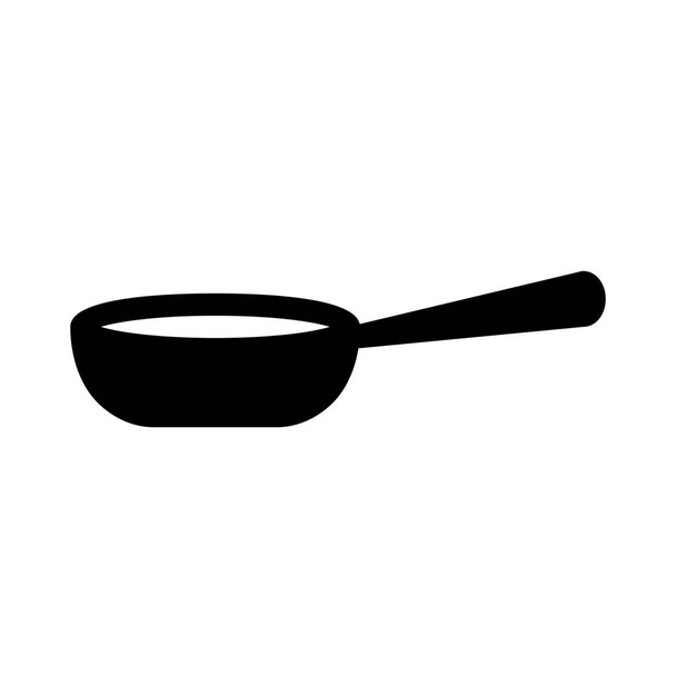 frying pan isolated on white background - Vector, Image