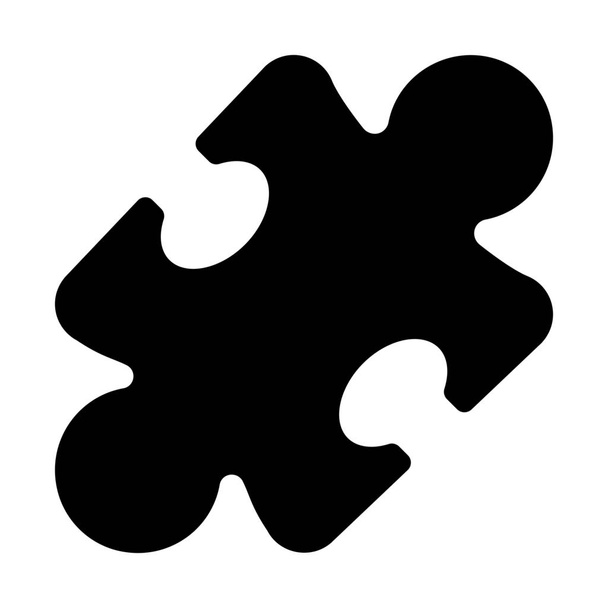 Puzzle Baby Game isolated on white background  - Wektor, obraz